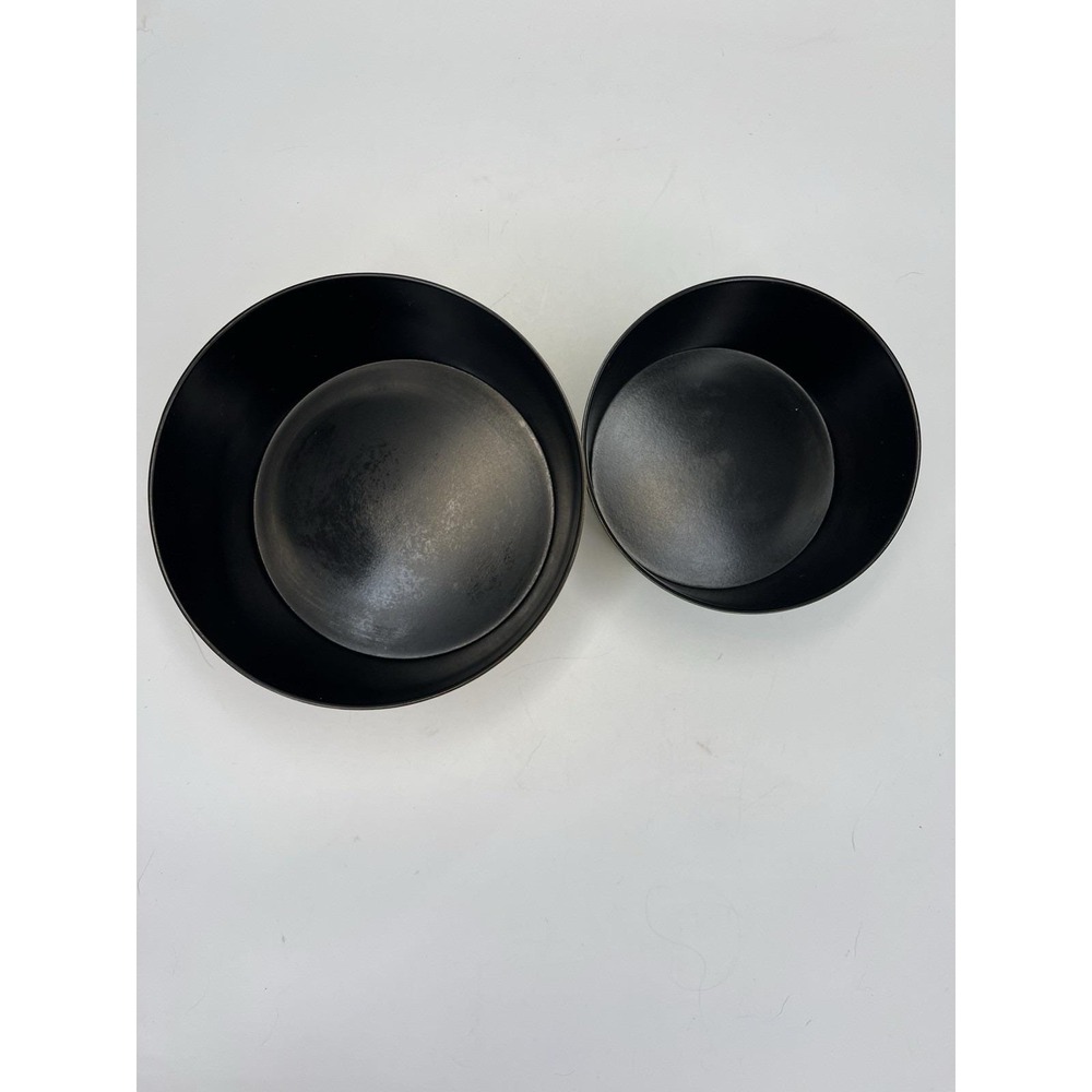 Vintage MCM 2 Piece Nesting Snack Bowl Set - Picture 6 of 6